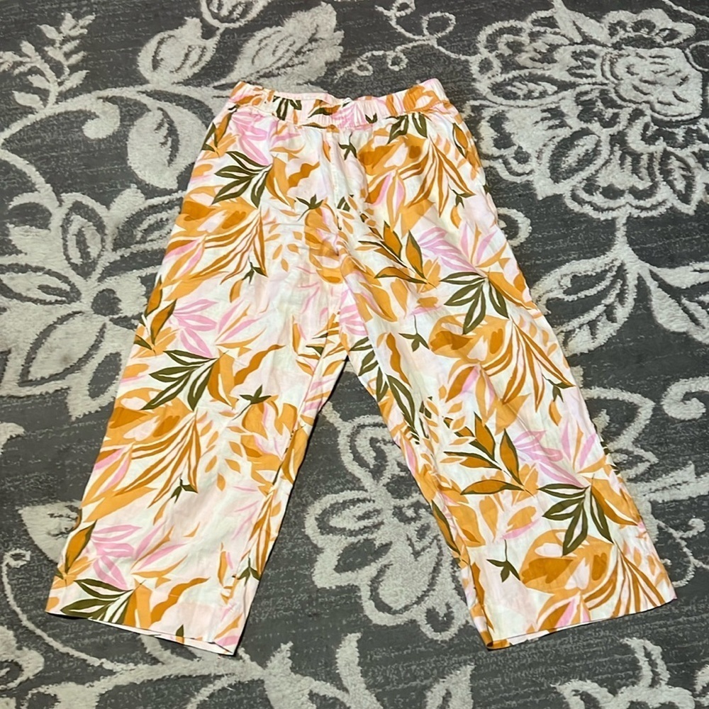 C&C California 100%linen pants. Has pockets. Excellent condition. Size large